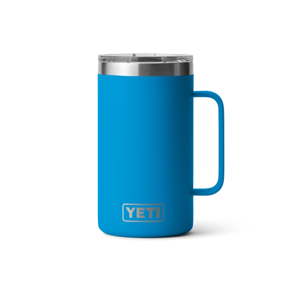 YETI RAMBLER TAZA 24 OZ MUG BIG WAVE BLUE | Yeti Market