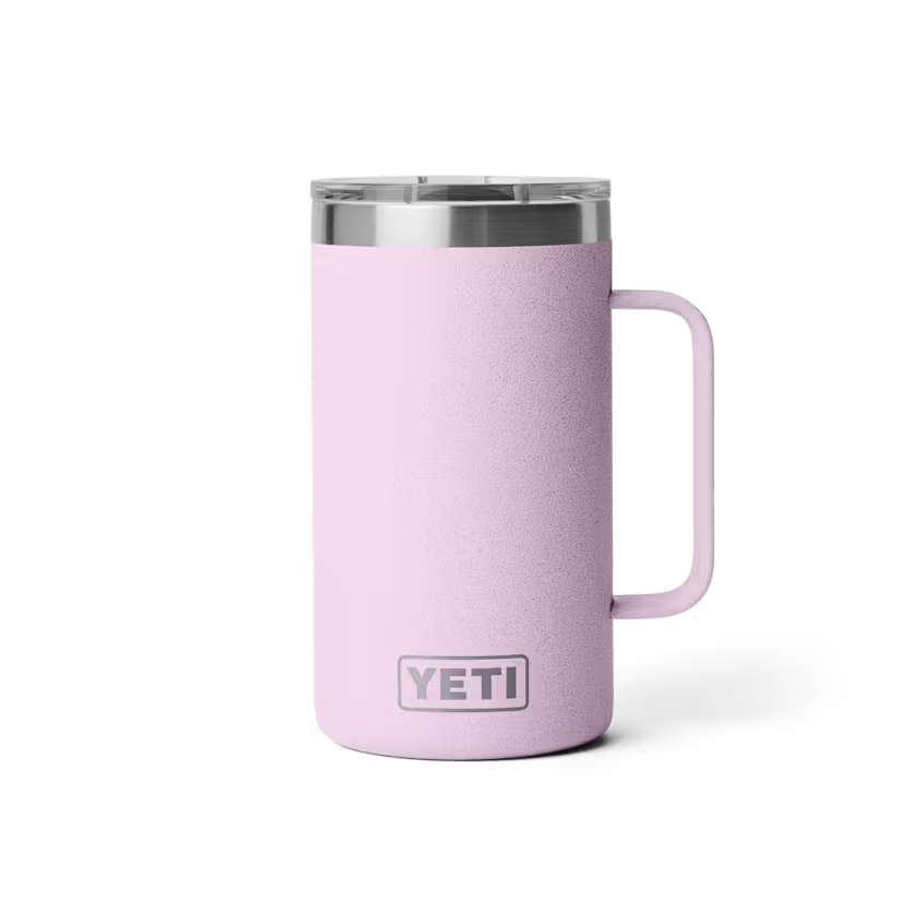 YETI RAMBLER TAZA 24 OZ MUG CHERRY BLOSSOM | Yeti Market