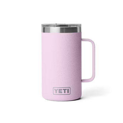 YETI RAMBLER TAZA 24 OZ MUG CHERRY BLOSSOM | Yeti Market