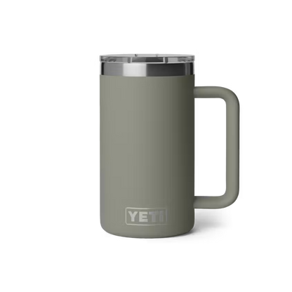 YETI RAMBLER TAZA 24 OZ MUG PAMPA GREEN | Yeti Market