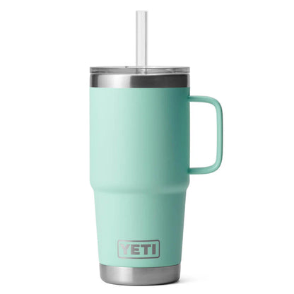 YETI Rambler Mug 25 oz Taza Térmica con Popote Seafoam | Yeti Market