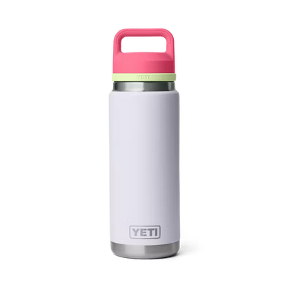 YETI RAMBLER 26 OZ BOTTLE CHUG CAP MIST/PINK/GRASSHOPPER | Yeti Market