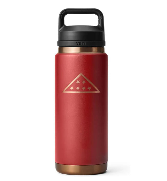 YETI RAMBLER 26 OZ BOTTLE CHUG CAP RED FOH | Yeti Market