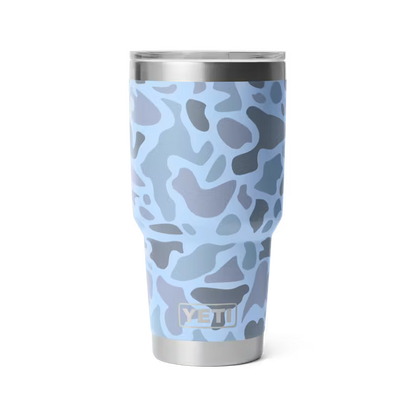 YETI RAMBLER 30 OZ TUMBLER BLUE CAMO | Yeti Market