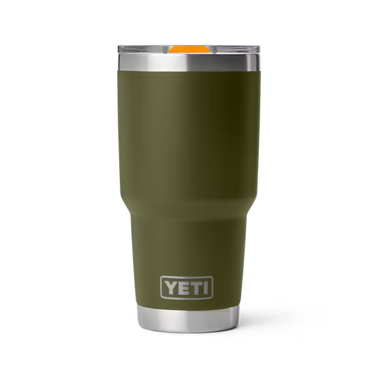 YETI RAMBLER 30 OZ TUMBLER OLIVE/KING CRAB ORANGE | Yeti Market