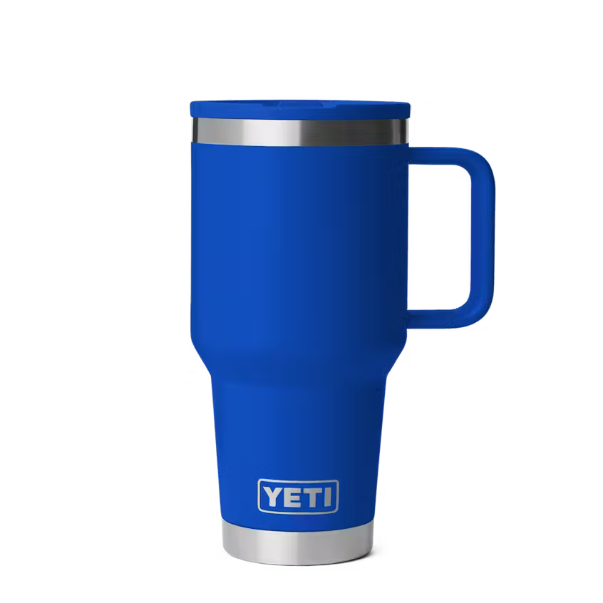 YETI 30 OZ TRAVEL MUG STRAW ROYAL BLUE | Yeti Market
