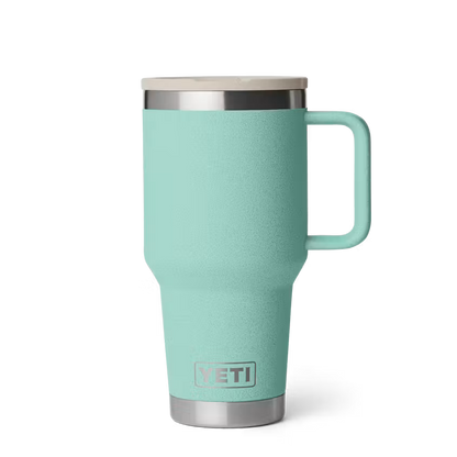 YETI 30 OZ TRAVEL MUG STRAW SEA STONE | Yeti Market