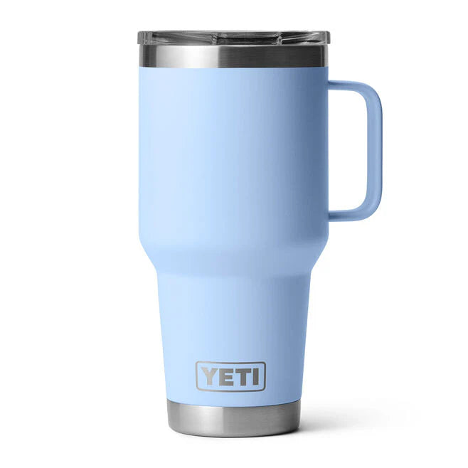 YETI RAMBLER 30 OZ TRAVEL MUG BIG SKY BLUE | Yeti Market