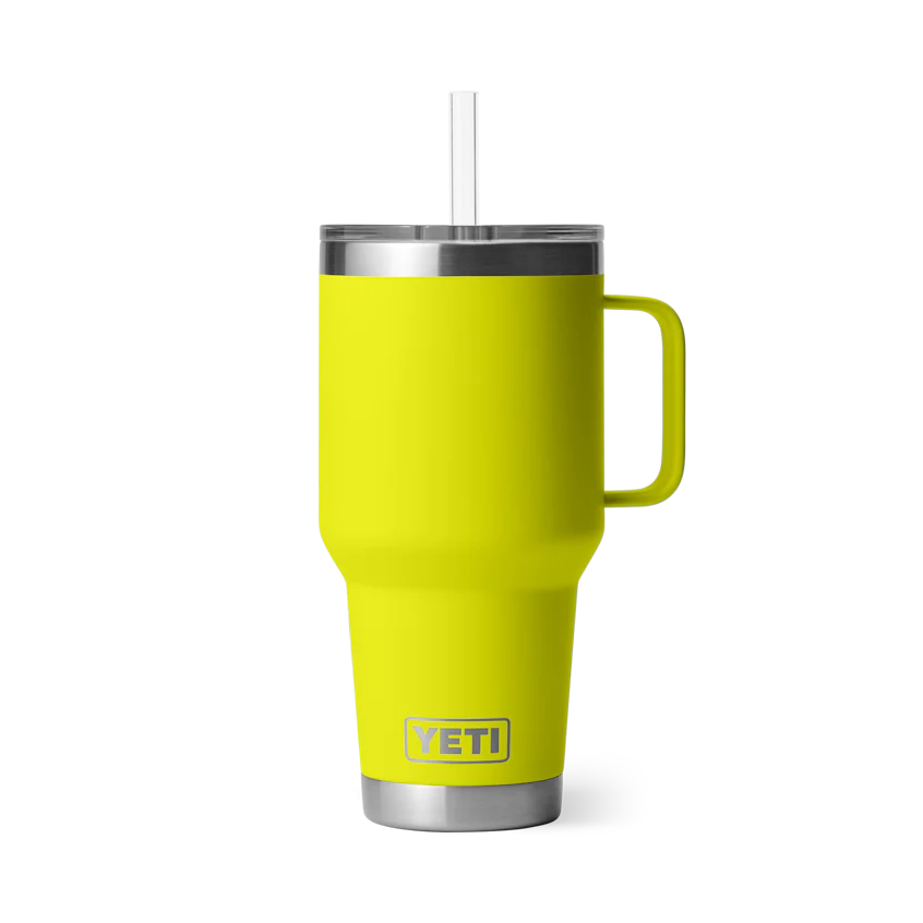 YETI Rambler Mug 35 oz Taza Térmica con Popote