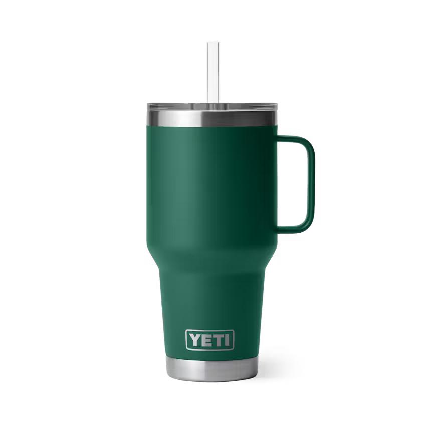 YETI Rambler Mug 35 oz Taza Térmica con Popote