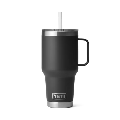 YETI Rambler Mug 35 oz Taza Térmica con Popote Negro | Yeti Market