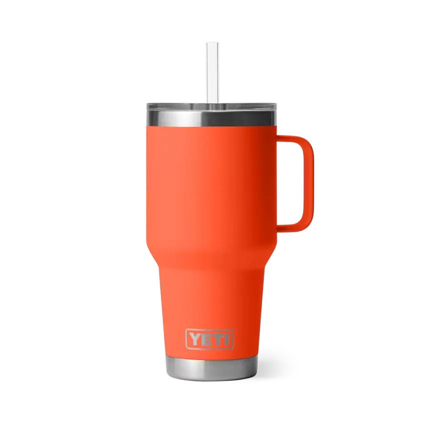YETI Rambler Mug 35 oz Taza Térmica con Popote