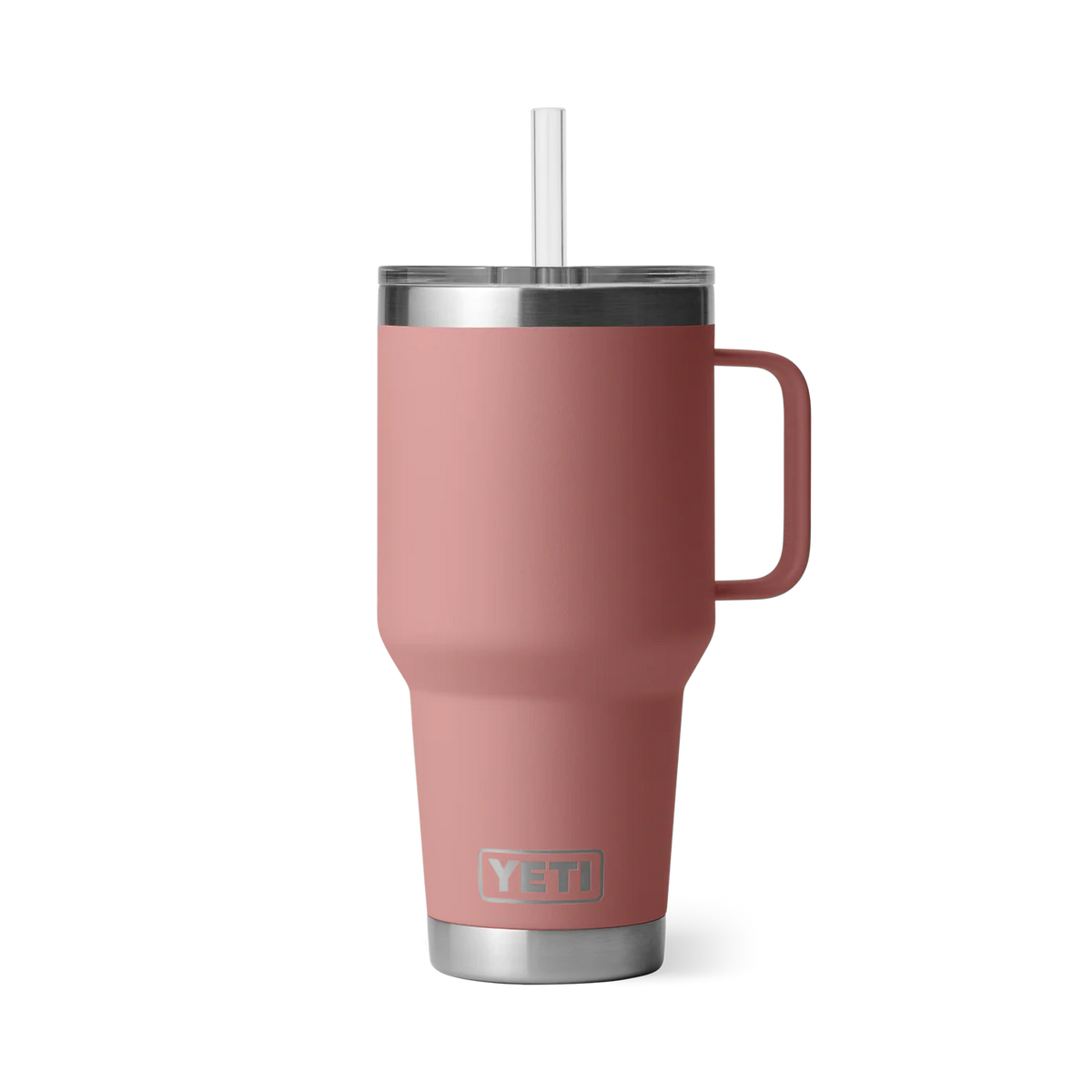 YETI Rambler Mug 35 oz Taza Térmica con Popote Sandstone Pink | Yeti Market