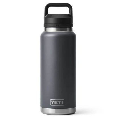 RAMBLER® BOTTLE 36 OZ CHUG CAP NEGRO | Yeti Market