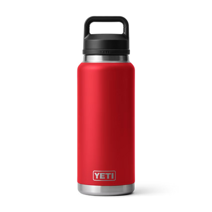 YETI Rambler 36 oz Botella Térmica con Tapa Chug Rescue Red | Yeti Market