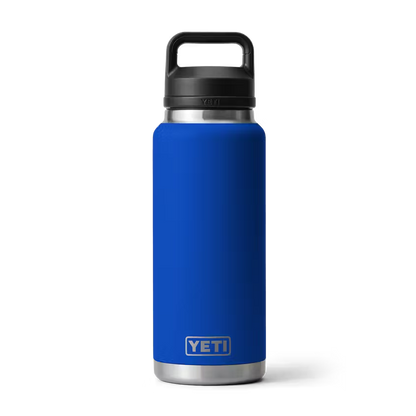 YETI RAMBLER BOTTLE 36 OZ CHUG CAP ROYAL BLUE  | Yeti Market