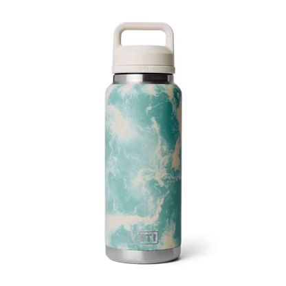 YETI RAMBLER BOTTLE 36 OZ CHUG CAP SEA VIEW| Yeti Market