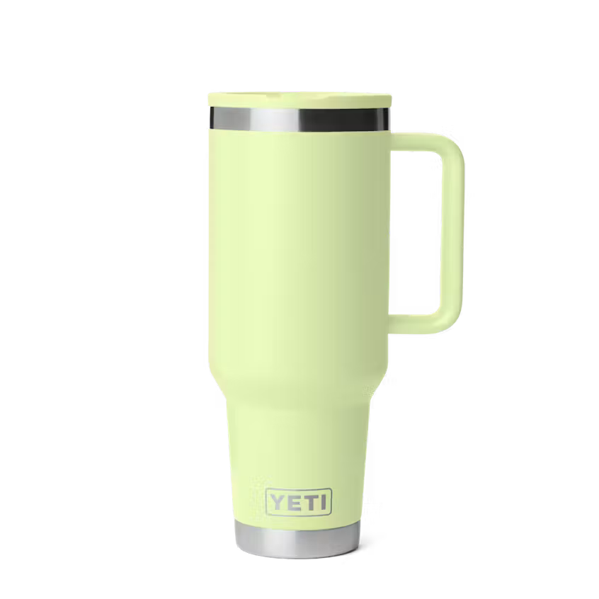 TERMO YETI RAMBLER 40 OZ TRAVEL MUG STRAW - TAZA DE VIAJE