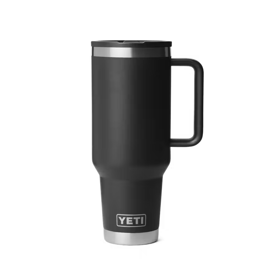 YETI 40 OZ TRAVEL MUG STRAW NEGRO | Yeti Market