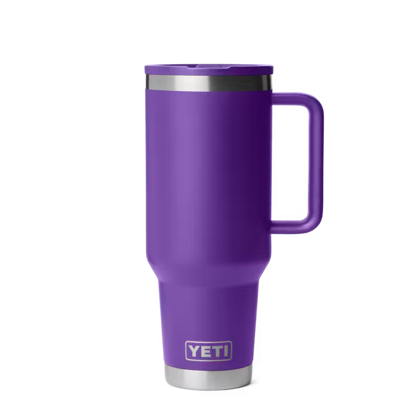 TERMO YETI RAMBLER 40 OZ TRAVEL MUG STRAW - TAZA DE VIAJE