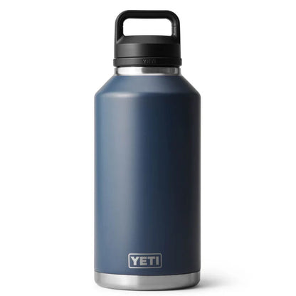 RAMBLER® 64 OZ BOTTLE CHUG CAP NAVY | Yeti Market