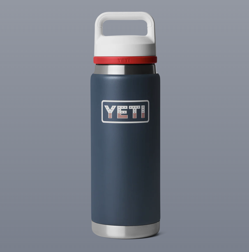 YETI RAMBLER BOTTLE 36 OZ CHUG CAP NAVY | Yeti Market