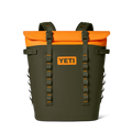 HIELERA SUAVE YETI HOPPER M20 SOFT BACKPACK COOLER - OLIVE/KING CRAB ORANGE