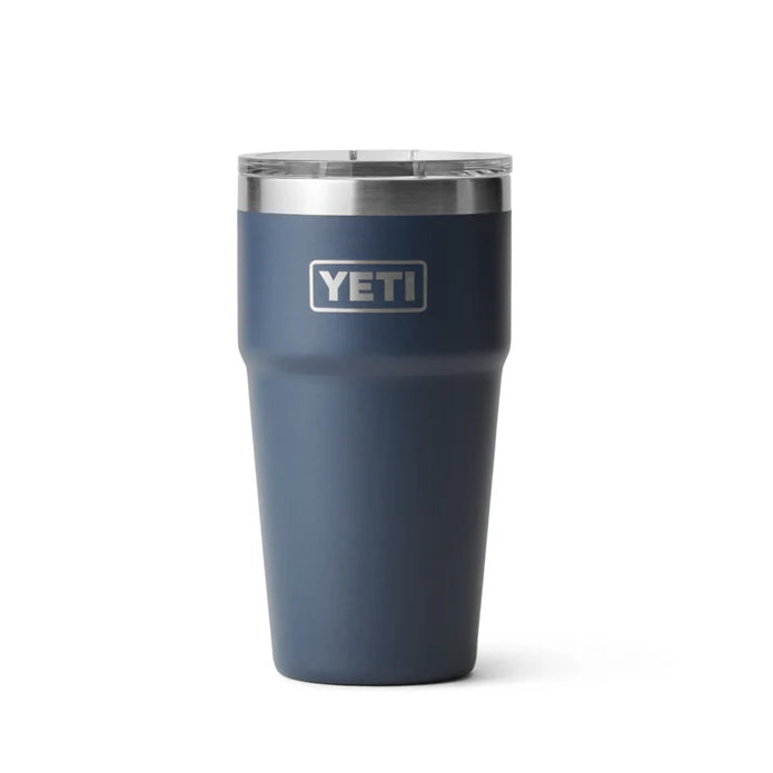 RAMBLER® 20 OZ STACKABLE NAVY | Yeti Market