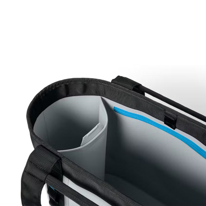 YETI CAMINO 35 CARRYALL TOTE BAG FOG GRAY/BLUE | Yeti Market 