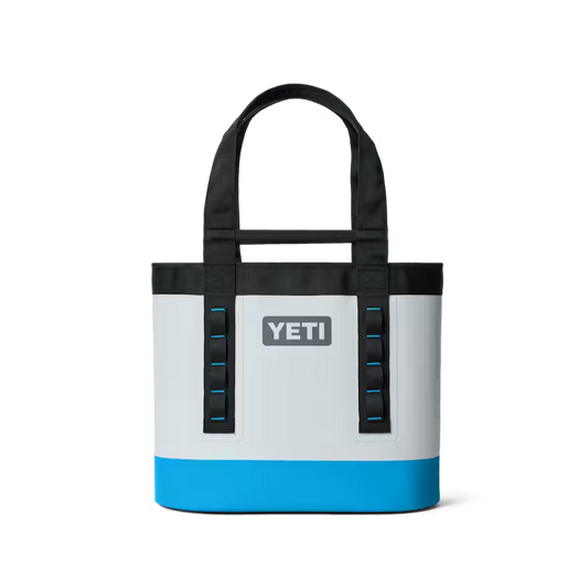 YETI CAMINO 35 CARRYALL TOTE BAG FOG GRAY/BLUE | Yeti Market 