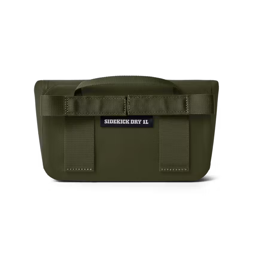 YETI SIDEKICK DRY® 1L GEAR CASE OLIVE/KING CRAB ORANGE | Yeti Market