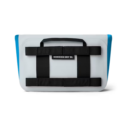SIDEKICK DRY® 3L GEAR CASE FOG GRAY/BLUE | Yeti Market