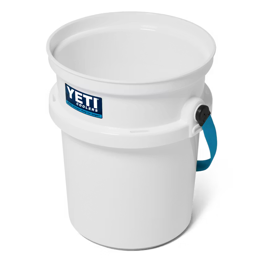YETI CUBETA LOADOUT 5-GALLON BUCKET - WHITE/BLUE