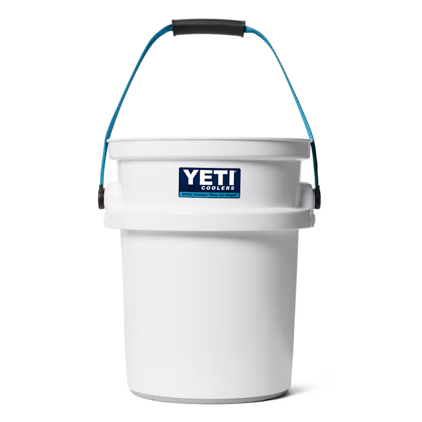 YETI CUBETA LOADOUT 5-GALLON BUCKET - WHITE/BLUE