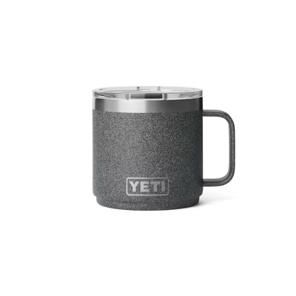 RAMBLER® 14 OZ MUG BLACK STONE | Yeti Market