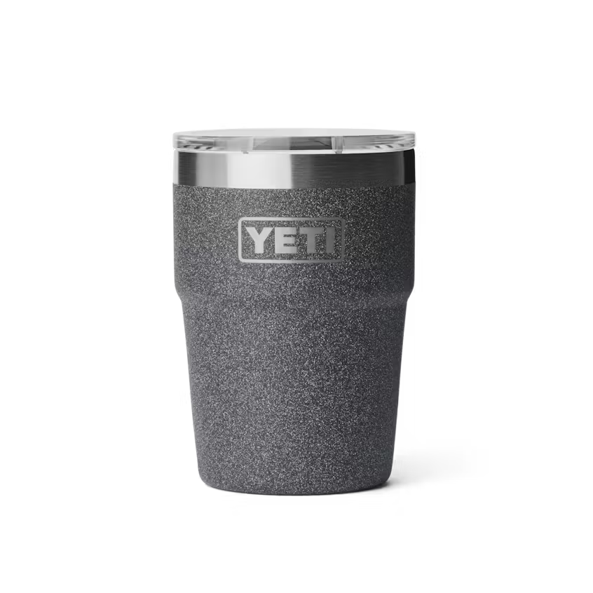 RAMBLER® 16 OZ STACKABLE CUP BLACK STONE | Yeti Market