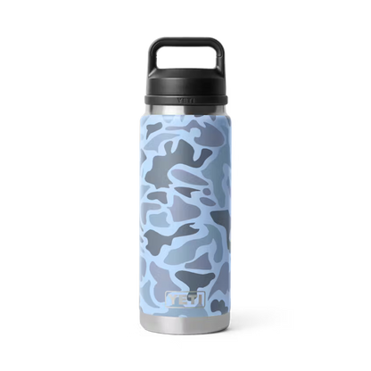 RAMBLER® 26 OZ BOTTLE CHUG CAP BLUE CAMO | Yeti Market