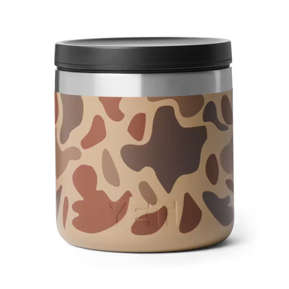 FOOD JAR 8 OZ WETLANDS CAMO