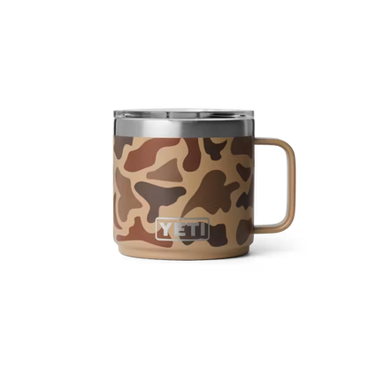 TAZA YETI RAMBLER 14 OZ MUG WETLANDS CAMO | Yeti Market