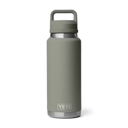 YETI RAMBLER BOTTLE 36 OZ CHUG CAP PAMPA GREEN | Yeti Market