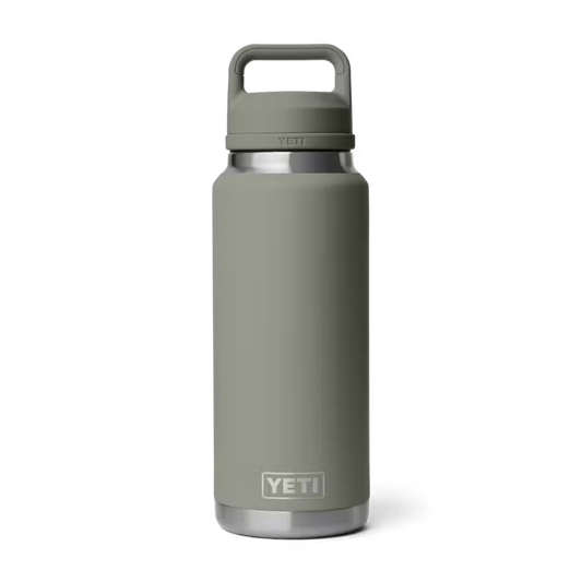 YETI RAMBLER BOTTLE 36 OZ CHUG CAP PAMPA GREEN | Yeti Market
