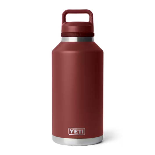 YETI RAMBLER 64 OZ BOTTLE CHUG CAP STAG RED | Yeti Market
