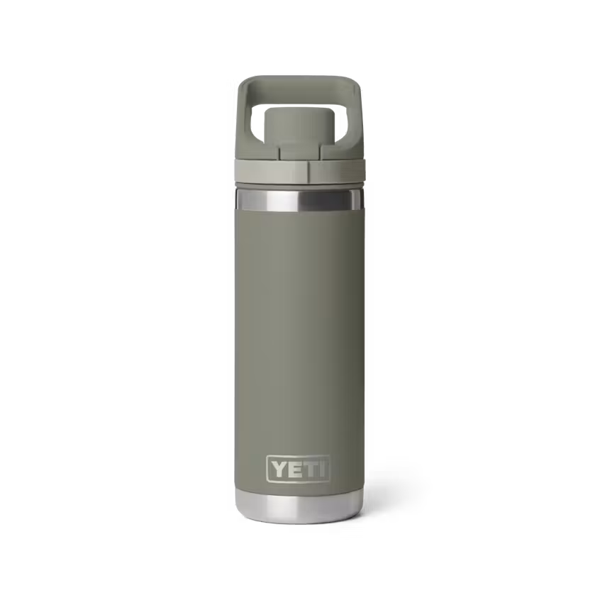 TERMO YETI RAMBLER 18 OZ BOTTLE FLIP CHUG CAP PAMPA GREEN