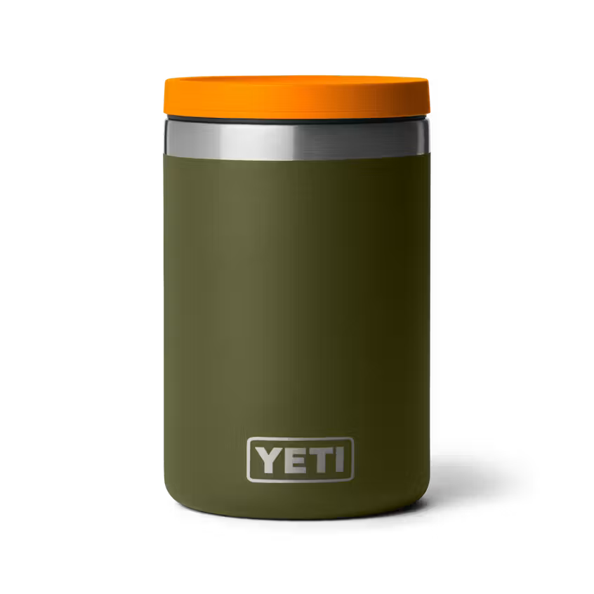YETI INSULATED FOOD JAR OLIVE/KING CRAB ORANGE - TARRO DE COMIDA DE 16 OZ