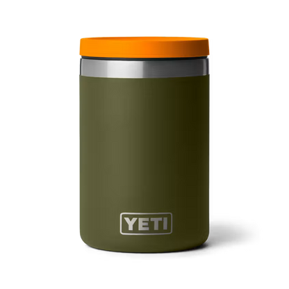 YETI FOOD JAR 16 OZ OLIVE/KING CRAB ORANGE TARRO DE COMIDA