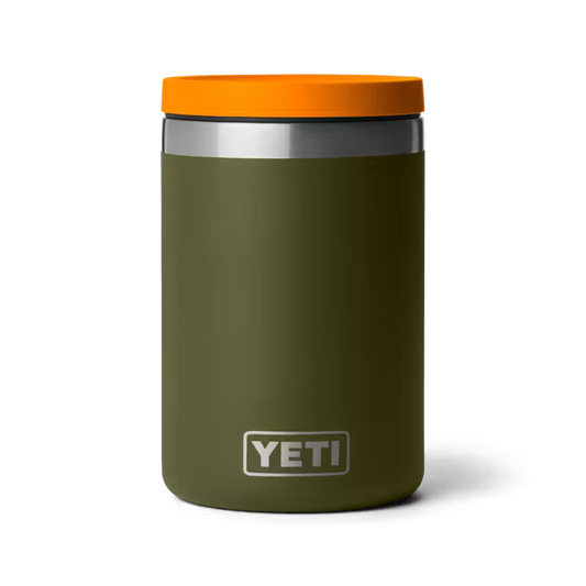 YETI FOOD JAR 16 OZ OLIVE/KING CRAB ORANGE TARRO DE COMIDA