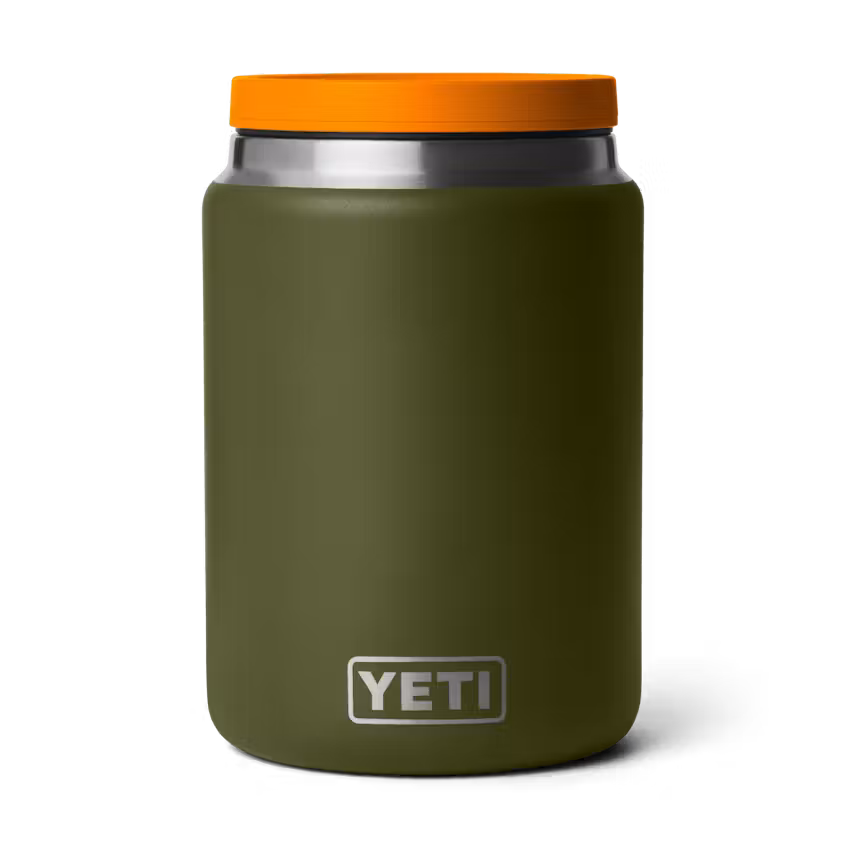 YETI RAMBLER FOOD JAR 24OZ INSULARED OLIVE/KING CRAB ORANGE | Yeti Market 