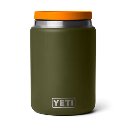 YETI RAMBLER FOOD JAR 24OZ INSULARED OLIVE/KING CRAB ORANGE | Yeti Market 