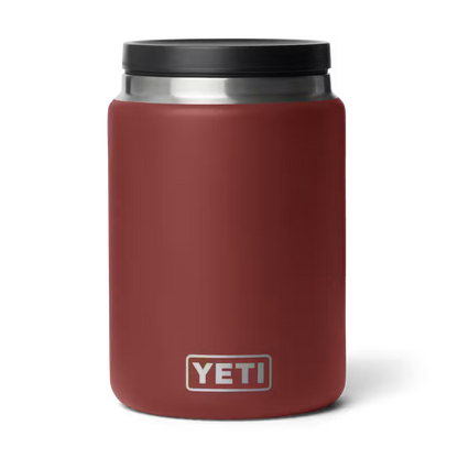 YETI RAMBLER FOOD JAR 24OZ INSULATED STAG RED | Yeti Market 