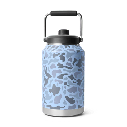 RAMBLER® ONE GALLON WATER JUG BLUE CAMO | Yeti Market